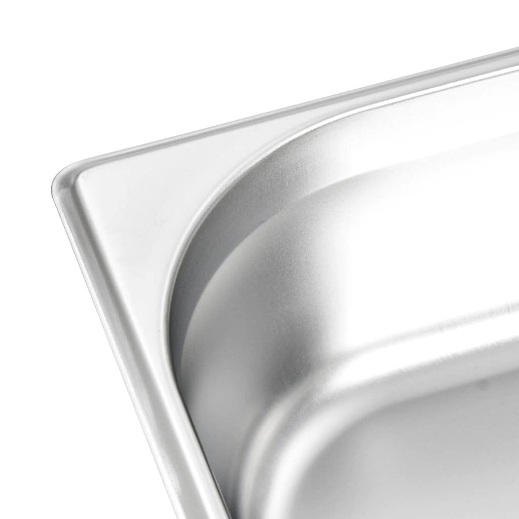 Bandejas Gastronorm 4 unidades GN 1/2 100 mm acero inoxidable,Casa y jardín,Cocina y comedor,Accesorios para aparatos de cocina,Accesorios para mesas de vapor,Cubetas para mesas de vapor-50888
