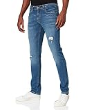 Azul Inside 3CJB01SS Jeans, 20, 44 para Hombre