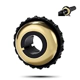 ✔【Calidad Premium】El timbre para bicicleta está fabricado en latón de alta calidad, inoxidable y resistente al envejecimiento. Diseño moderno y duradero.