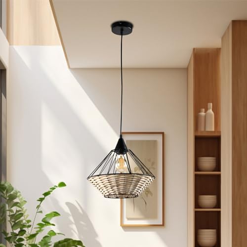 Dimensioni della lampada a sospensione: KP11376-1A La dimensione del lampadario è D300*H1500MM. La dimensione di KP11376-1B è D400*H1500MM. Questo portalampada è adatto a tutte le lampadine con specifica E27. Nota: questo prodotto non contiene una lampadina