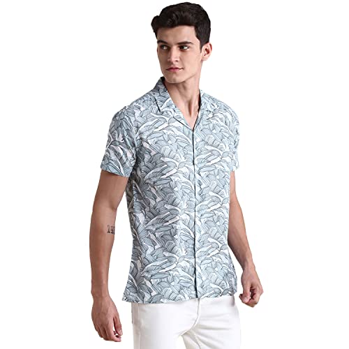 Image of Dennis Lingo Men's Cotton Slim Fit Casual Shirt