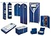 Produktbild WENKO Jumbo-Box Air, Aufbewahrungsbox für Textilien, mit Sichtfenster und 3-Seiten-Reißverschluss, schützt vor Motten, Staub und Schmutz, aus atmungsaktivem Vlies-Material, 91 x 48 x 53 cm, Navy