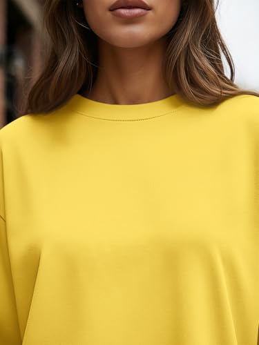 Image of Trendy Queen Womens Oversized Long Sleeve Shirts Fall Tops 2026 Basic Tees
