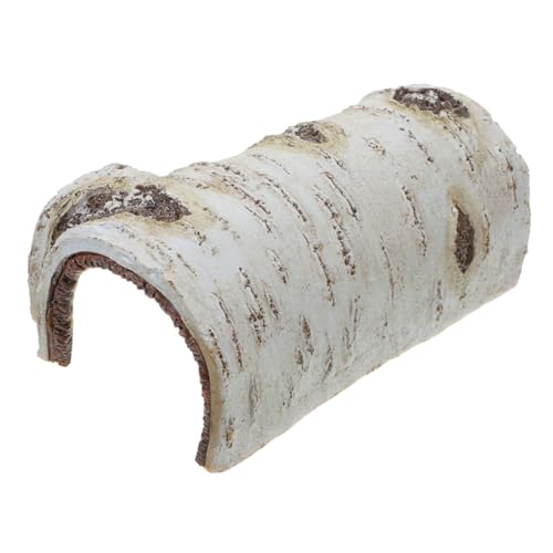 ERINGOGO ?真木の幹 爬虫類隠れ家 樹脂製 水槽用装飾 信頼性のデザイン 魚のための自然な環境づくり