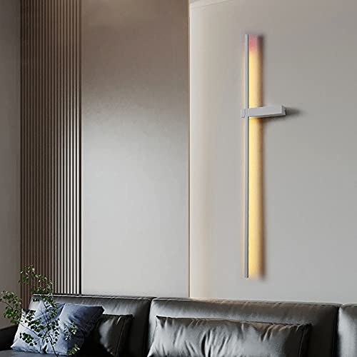 Lámpara de pared LED blanca cálida de 18W para decoración moderna del hogar 2