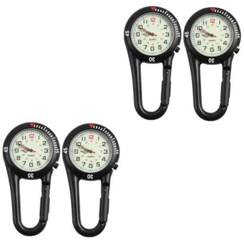 Montre gousset pour blouse médicale et activités de plein air avec mousqueton