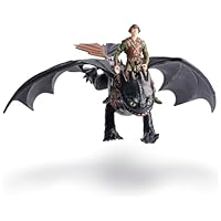 DreamWorks Dragons, How to Train Your Dragon, Toothless & Hiccup, Viking Duo Action Figures, Kids Toys for Boys Ages 4 and up