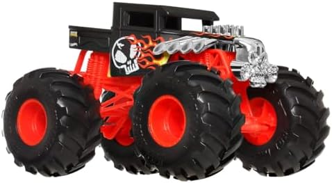 Veículo Hot Wheels Monster Trucks Bone Shaker Mattel. Caminhão co...