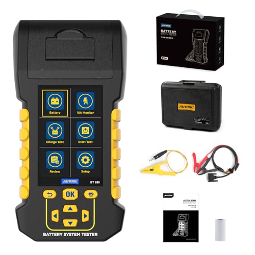 Autool BT880 Car Battery Tester 12V/24V Digital Automotive Batteries & Alternator Diagnostic Tool cover