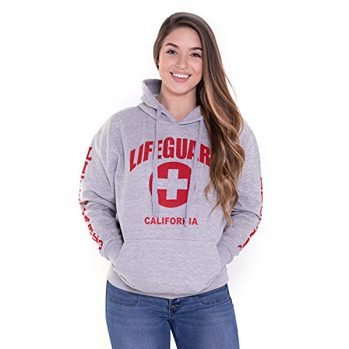LIFEGUARD Officially Licensed Ladies California Hoodie Sweatshirt Apparel for Women, Teens and Girls