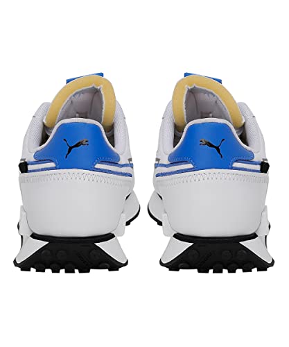 Image of Puma Unisex-Adult Future Rider Twofold Sneaker, White-Black, 7 UK