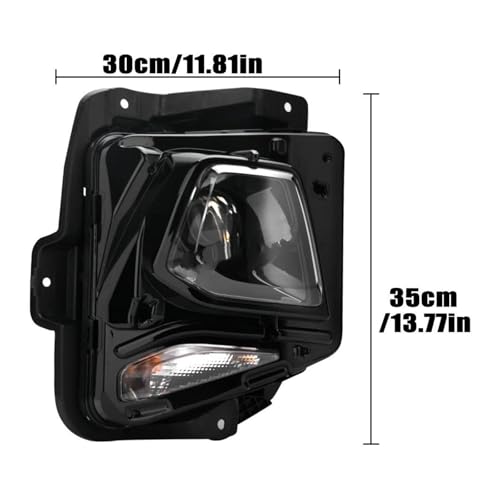 Feu circulation diurne phare HID Chevy Blazer optique antibrouillard droit - 5