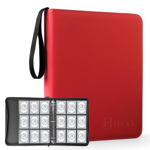 Trading Card Binder, Premium 9 Pocket Double Sided 720 Pocket