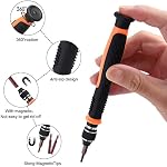 NEBURORA 10 in 1 Torx Screwdriver Set with T2 T3 T4 T5 T6 T7 T8 T9 T10 T15 Interchangeable Magnetic Torx Bit & Opening Tool,Torx Security Screwdriver Set for Phone/Mac/Computer/Xbox/PS4