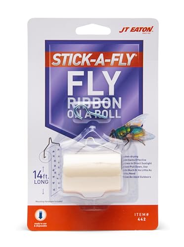JT Eaton Stick-A-Fly Ribbon on a Roll fly trap