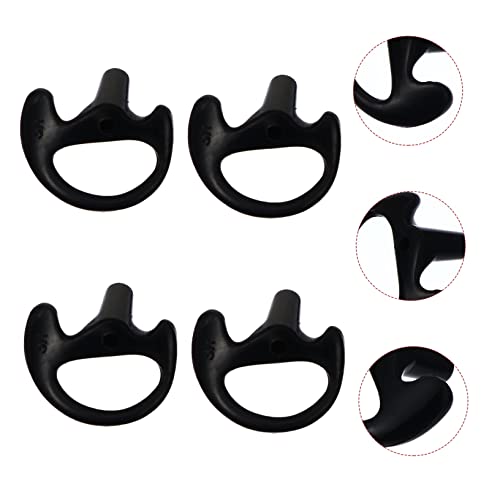 UKCOCO 2 Pares Walkie Talkie Rádios De 2 Vias Fio Rádio Presunto Molde De Silicone Fone De Ouvido Ac