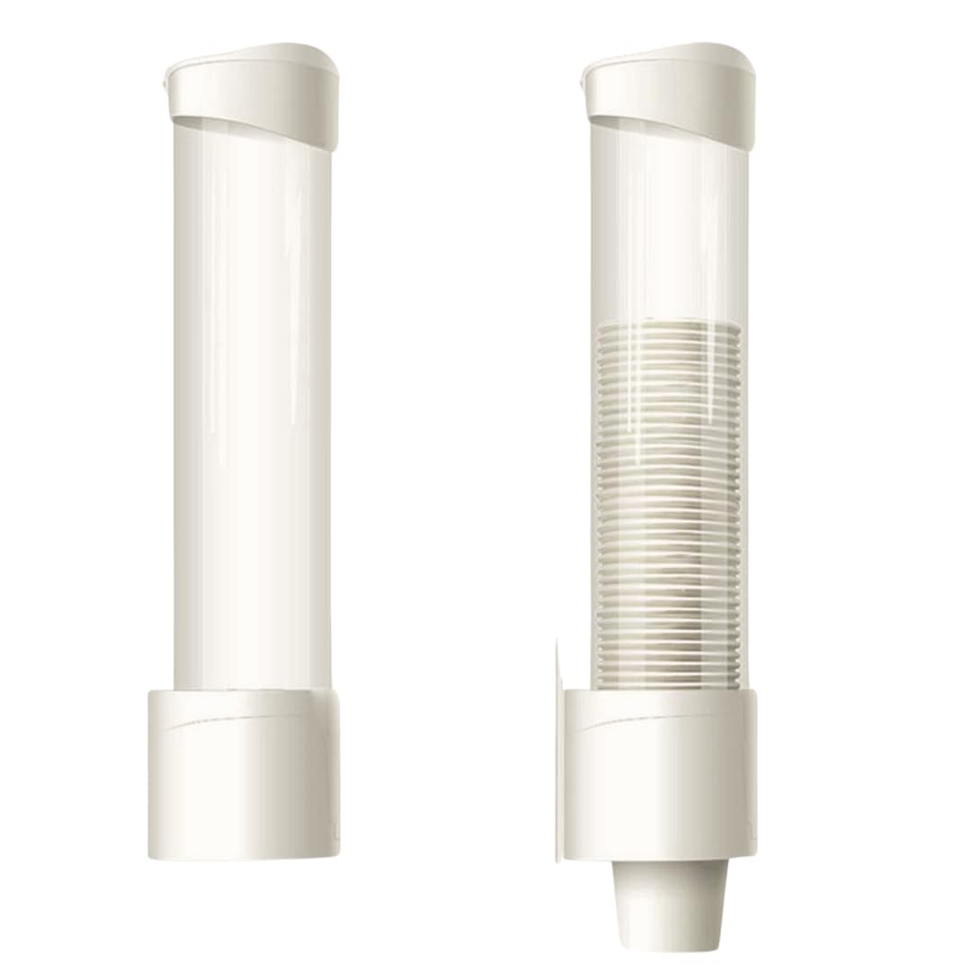 GOLDEDGE Disposable Cup Holder Rack for Water Dispensers – Dustproof, Moisture-Proof, Eco-Friendly, and Easy No-Drill Installation