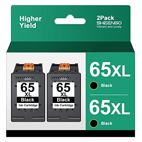 SHEENGO Remanufactured Ink Cartridge Replacement for HP 85A (Black 4 Pack) Cover