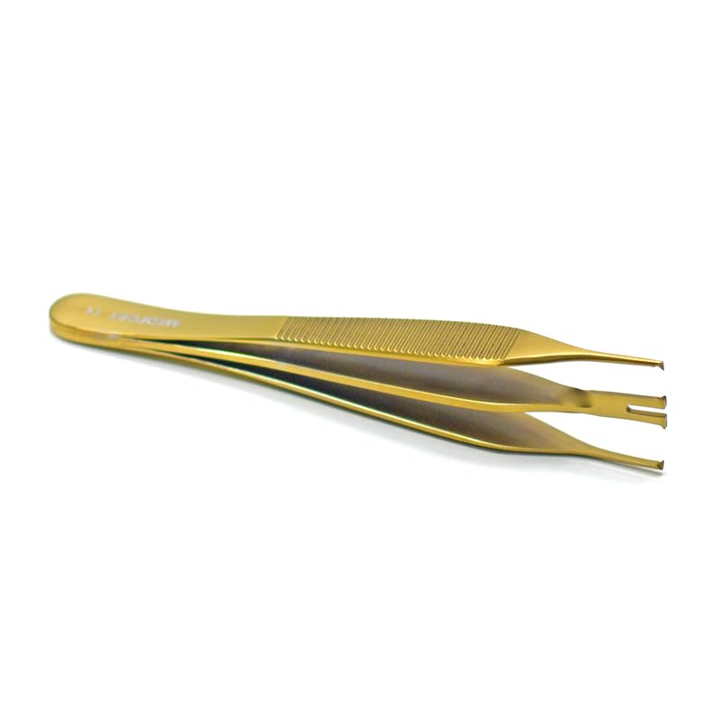 Adson Double Tissue Forceps, 12cm, 1x2 Teeth