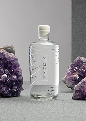 X MUSE Vodka 70cl (Tenth Muse) – Scottish Barley Vodka Distilled and Bottled in Scotland – 40% Alcohol By Volume (X Muse Vodka) X MUSE Vodka 70cl (Tenth Muse) - Scottish Barley Vodka Distilled and Bottled in Scotland - 40% Alcohol By Volume (X Muse Vodka) – X Muse