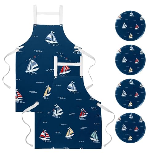 Tablier de cuisine pour nettoyage de la maison et pâtisserie