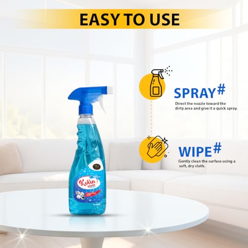 Image of MS Group Kolin Glass and Surface Cleaner Liquid Spray | All-Purpose Glass Cleaner for Car | Multi-Surface Cleaner for Home, Kitchen, Car & Office (2)