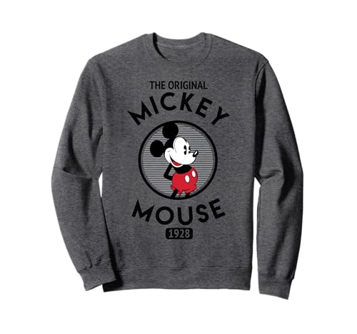 Sweat Mickey Mouse Disney OG pull rétro unisexe en molleton de coton confortable