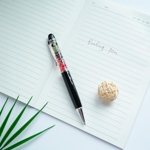 Image of Virus Covid Spooky Halloween Nurses Assistant Funny Pens Cute Floater Floating Liquid Writing Journaling Office Pen Unique Gift For Women Men
