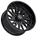 TIS 547 Gloss Black Wheel with Painted (20 x 12. inches /8 x 6 inches, -44 mm Offset)