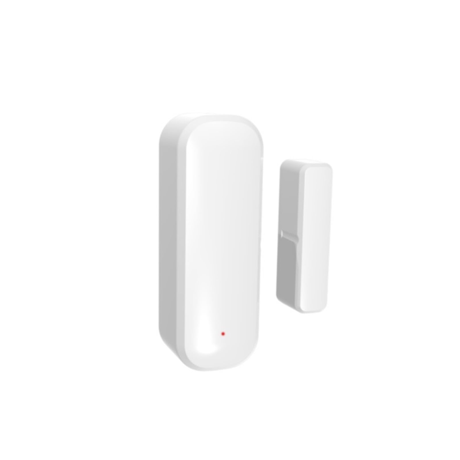 Sensor magnético de ventana Doo Tuya Zigbee/WiFi, Detector de alarma abierta y cerrada, aplicación que funciona con Alexa y Google Home(Zigbee 1Pcs)