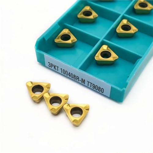 Herramienta de torneado CNC 3PKT100408R TT9080 de carburo miniatura 3