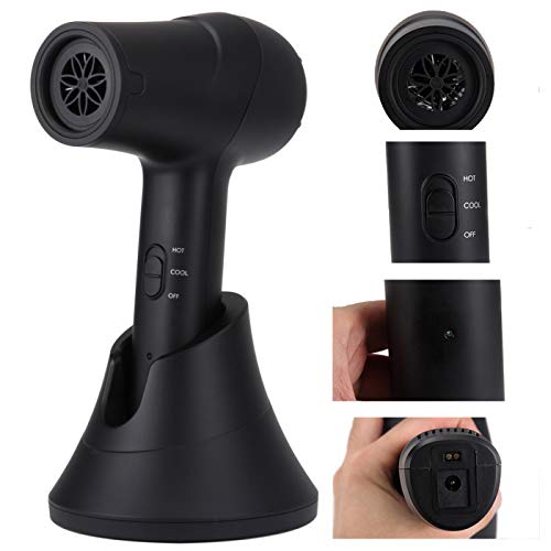 Preisvergleich Produktbild TOOSD Berufssalon- Haar Drahtlose Ladestation Haar Blowing Trockner starker Wind Trockner Maschine Wind Schalter für Home Reise Pet Baby Equipment