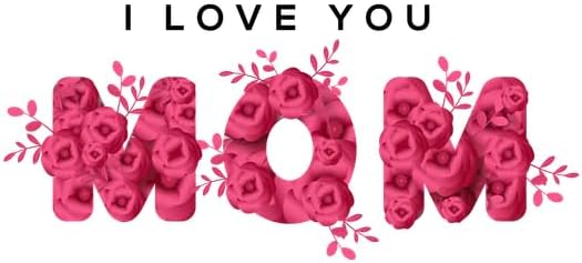 CafePress I Love You Mom Happy Mothers Day with Flowers Adjustable Baseball Cap