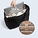 LOVEVOOK Tote Bag for Women,Large Puffer Work tote bag for 15.6In Laptop Teacher Nurse,Lightweight Shoudler Bag for Travel,Daily