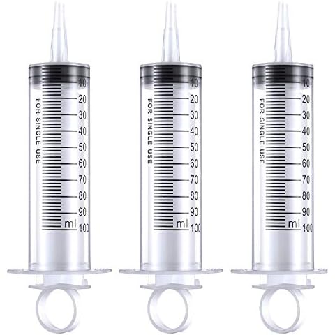 Jeringa de Plástico Gebildet de 100ml para Laboratorios Científicos y Mejora Doméstica Cover