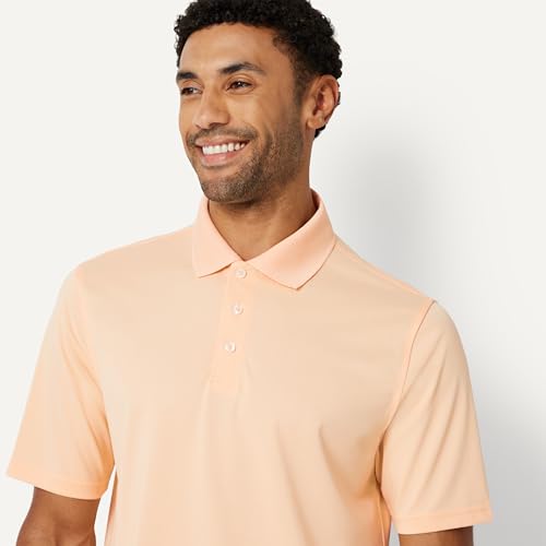 Image of Amazon Essentials Men's Regular-Fit Quick-Dry Short-Sleeve Golf Polo Shirt