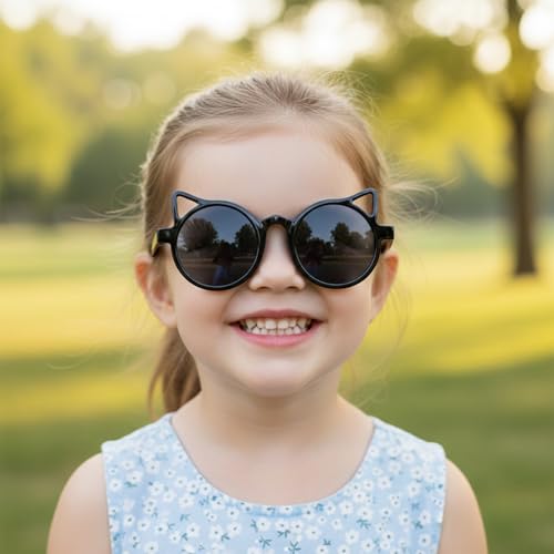 Image of SYGA Kids Goggles, Modern Stylish Eyewears for Boy's and Girls, Triangle Corner Style, Suitable for Age 3-8 Years