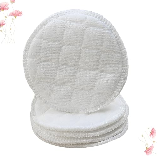 ULDIGI Ultra-Gentle Washable Breastfeeding Pads 3-Layer Protection for Galactorrhea Night Comfort