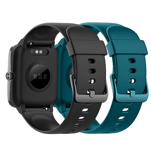 Harikiri Bracelet Compatible avec Veryfitpro ID205L,19mm Bracelet Montre Connectée pour Yamay fitness,GRV,Willful,Popglory,Blackview,UMIDIGI,ID205S ID205G...