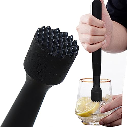 Cóctel Muddler,Mortero para Cócteles,Cóctel Bebida Muddler,Utensilios De Cóctel,Mezclador de Vino triturador de Hielo, Ideal Bartender Herramientas