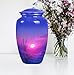 Sunset Urn, Urns for Ash, Large Urns for Human Ashes, Urn for Ashes Adult Man, Cremation Urns for Men, Urns for Human Ashes Adult Female(Size - 10inch 1Pcs, 3inch 1Pcs)