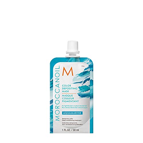 Moroccanoil Color Depositing Mask Probepackung, Aquamarine