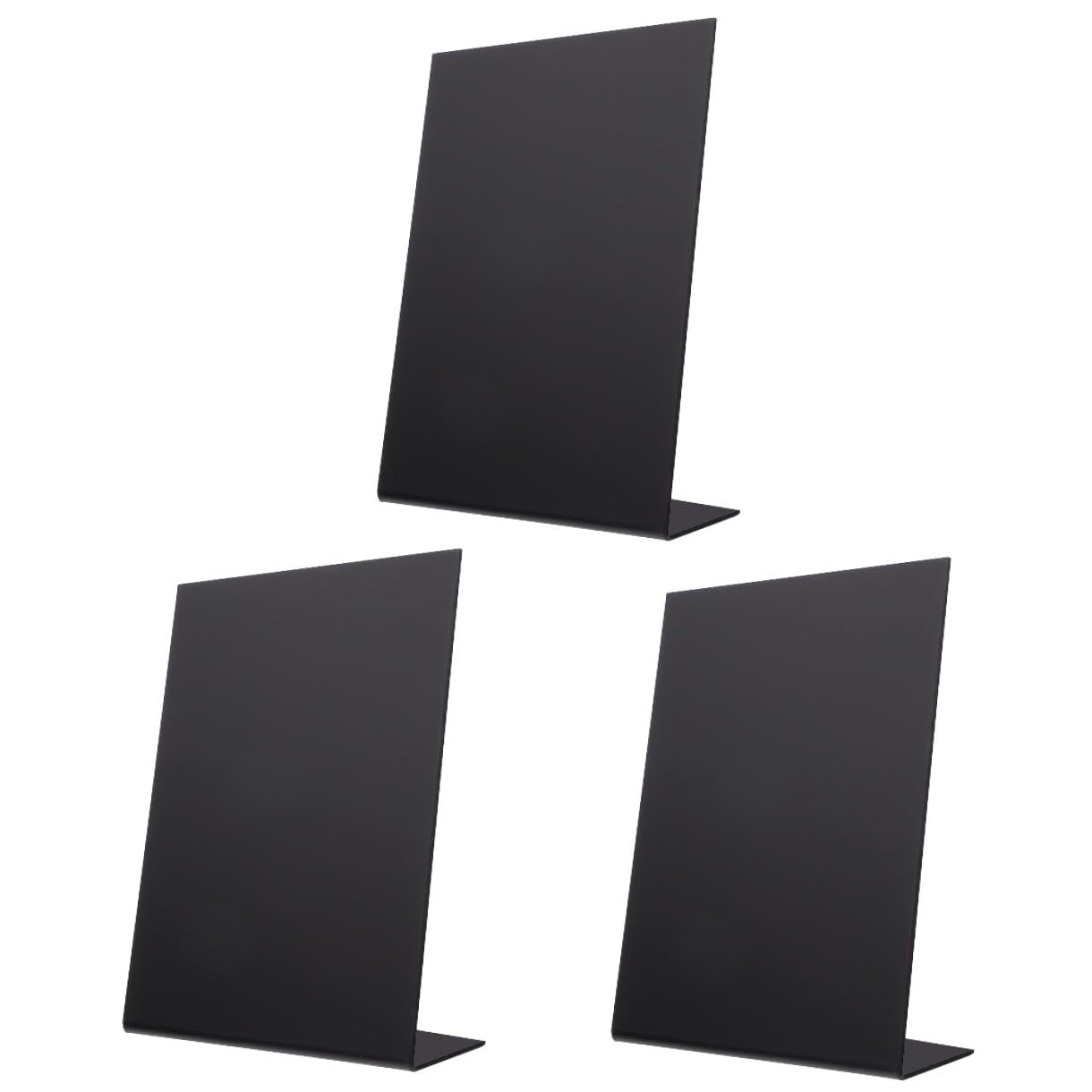 TEHAUX 3stücke Acryl-kreidetafel Für Restaurant Hochzeit Büro Kleine Nachrichtentafel Dekorative Memoboard Für Kreative Botschaften Schwarz Für