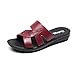 Produktbild Cxypeng Damen Pool Slide,Tragen Sie große Sommerpantoffeln für mittlere und ältere Menschen in Sommerrot_39,Pantoffeln Gartenschuhe Home Slippers