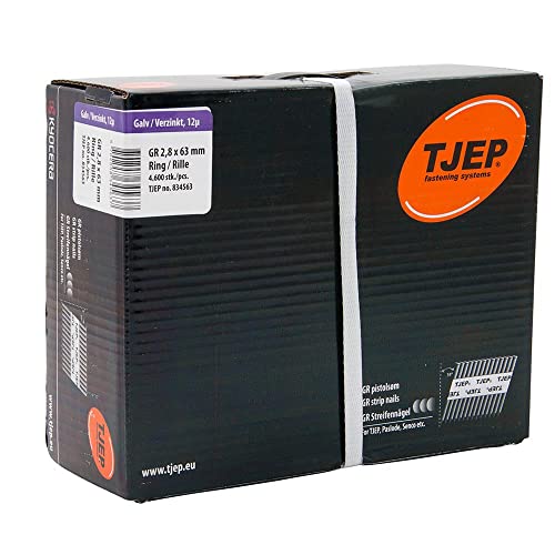 TJEP GR 28/63 D-Kopf Rille Verzinkt, 2,8x63mm