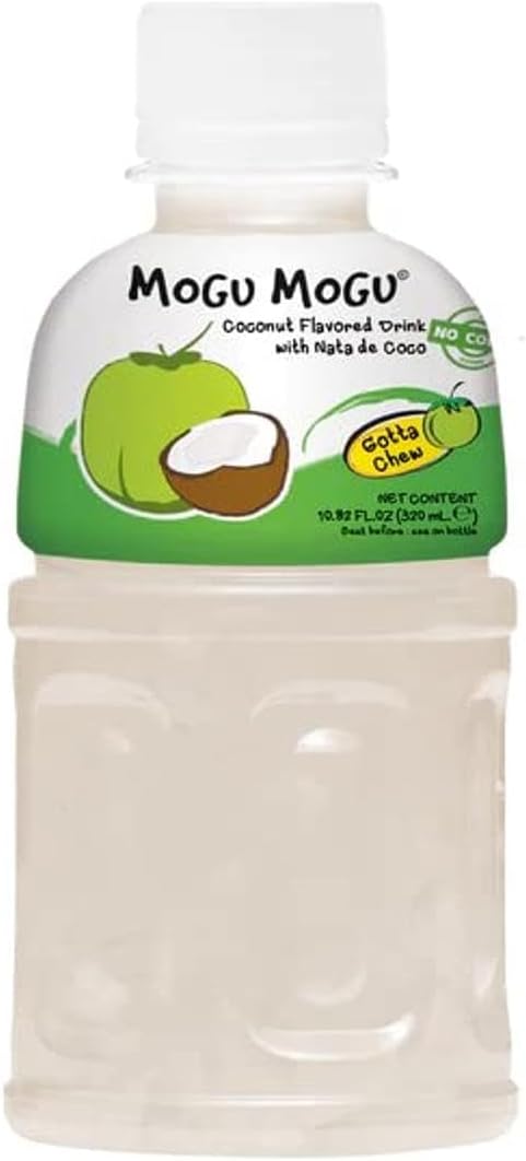 Mogu Mogu Coconut Juice With Nata De Coco 10.28oz