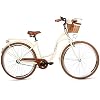 Goetze Style Vintage retro stadsfiets damesfiets Hollandwiel, 26 inch aluminium wielen, 1 en 3 versnellingen…