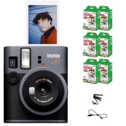 Image of Fujifilm Instax Mini 41 Instant Film Camera (Camera + Extra Film (60 Exposures))