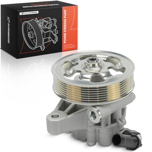 A-Premium Power Steering Pump with Pulley Compatible with Honda Accord 2008 2009 2010 2011 2012 2.4L Replace # 56100R40A03
