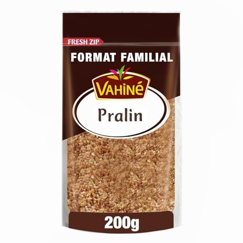 Pralin Vahine croustillant avec sachet Fresh Zip refermable pour vos gâteaux
